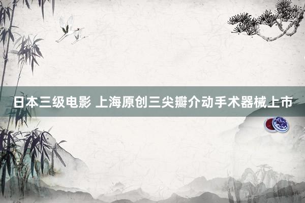 日本三级电影 上海原创三尖瓣介动手术器械上市
