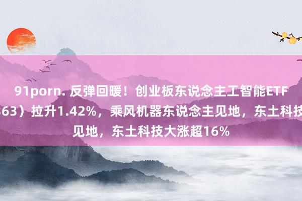 91porn. 反弹回暖！创业板东说念主工智能ETF华宝（159363）拉升1.42%，乘风机器东说念主见地，东土科技大涨超16%