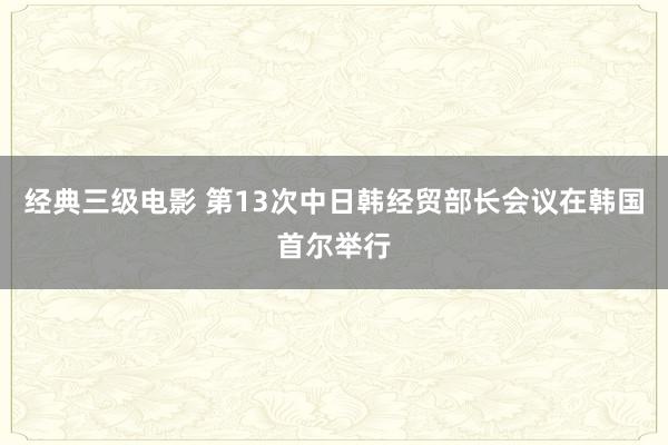 经典三级电影 第13次中日韩经贸部长会议在韩国首尔举行