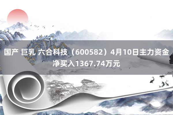 国产 巨乳 六合科技（600582）4月10日主力资金净买入1367.74万元